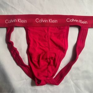 Red Jockstrap (Medium) - Calvin Klein
